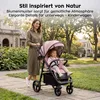 Tulano Kinderwagen Buggy Avignon 35 Flower Collection Pink Produktbild-Vorschau 8