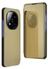 Two views of a gold smartphone case with a camera module. Náhled obrázku produktu
