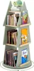 COSTWAY Kinderbücherregal 360° drehbar, Kinder Produktbild-Vorschau 1