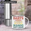 Trendation - Dart Emaille Tasse Dartpfeil Reicht Mir Meine Produktbild-Vorschau 3