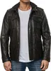 Tazzio Herren Jacke Lederjacke Trenchcoat 19706 Braun S Produktbild-Vorschau 2
