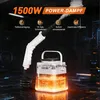 1500W Dampfreiniger mit 1,55L XL-Wassertank & 15s Produktbild-Vorschau 2