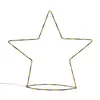 Stella in metallo con illuminazione - circa 34 cm / 35 LED Anteprima dell’immagine prodotto 4