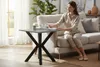 Couchtisch >Janin< in grau, schwarz, Keramik, Metall Voir les images du produit 3