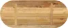 vidaXL Tischplatte 80x40x2,5 cm Oval Raues Massives Produktbild-Vorschau 4