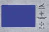 MuchoWow® Schreibtischunterlage Blau - Einfarbig - Produktbild-Vorschau 2