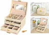 Boîte à Bijoux Beautylushh Beige Gugita rangement bijoux Voir les images du produit 12