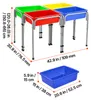Table d'activité sensorielle SucceBuy avec 4 stations, des Voir les images du produit 8
