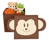 Kinder Aufbewahrungsbox Stoffbox Spielzeugbox Hocker Monkey Produktbild-Vorschau 3