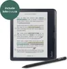 An e-reader device with a stylus, displaying text with highlighted sections. Produktbild-Vorschau