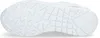 The sole of a white sneaker is shown from an underneath view. Produktbild-Vorschau