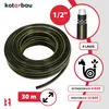 KOTARBAU® Tubo Acqua Giardino PVC 30 m Nero Giallo Tubo da Anteprima dell’immagine prodotto 5