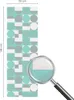 Folia witrażowa - 146x50 cm - wzór witrażowy - Podgląd zdjęcia produktu 4