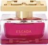 A perfume bottle with pink liquid and a gold cap. Produktbild-Vorschau