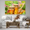 Bild auf Leinwand - Leinwandbild - Honig Glas Glas Vitamin Produktbild-Vorschau 6