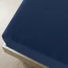 vidaXL Spannbettlaken 2 Stk. Jersey Marineblau 140x200 cm Produktbild-Vorschau 2