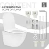 LuxeBath Spülrandloses Wand Hänge-WC, Weiß, kurz, Produktbild-Vorschau 6