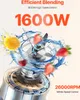 VEVOR Standmixer, Smoothie Maker Blender, 1600 W, 2,5 l, Produktbild-Vorschau 2