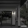 Ledvion - LED Wandleuchte - Classic Vela - schwarz - E27 -  Produktbild-Vorschau 4