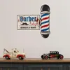 Moritz Plaque en métal 50 x 50 cm Barber Shop Frisuer Voir les images du produit 2