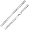 MATERIA Herren Armband Panzerkette Silber 925 - flaches Produktbild-Vorschau 1