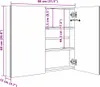 vidaXL LED zrcadlová skříňka do koupelny 80x12,2x68 cm Náhled obrázku produktu 8
