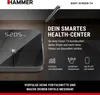 HAMMER Körperanalysewaage Body Screen TX, schwarz, 8 Produktbild-Vorschau 2