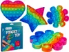 Fidget Pop Toy Rainbow Anti Stress Bubble Pop Trend Push it Produktbild-Vorschau 9