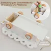 Cucina da gioco in legno per bambini, gelateria, accessori Anteprima dell’immagine prodotto 3