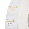 Relaxdays Danke Aufkleber, 2500 Stück, Thank you Sticker, Ø Produktbild-Vorschau 6