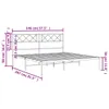 VidaXL 372278, Czarny, 146 cm, 2,07 m, 90 cm, 1400 x 2000 Podgląd zdjęcia produktu 6