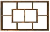 vidaXL Wandregal Räuchereiche 85x16x52,5 cm Holzwerkstoff Produktbild-Vorschau 5