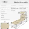 Lot de 2 transats CHLOE - beige Voir les images du produit 6