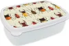 KitchenYeah® Lunchbox Brotzeit Brotdose 17x11 cm Käfer - Produktbild-Vorschau 1
