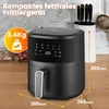 Extralink Heißluftfritteuse 4,2 L 1400 W Air Fryer Produktbild-Vorschau 2