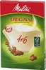 Melitta Filtertüten naturbraun Gr.1x6 40ST Produktbild-Vorschau 4