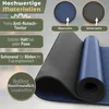 RE: SPORT Yoga Mat Navy Blue Fitness Mat Gym Mat Pilates Náhled obrázku produktu 7