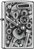 Accendino antivento Zippo cromato spazzolato Screws and Anteprima dell’immagine prodotto 1