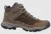 A single brown hiking boot is shown against a light gray background. Náhľad obrázku produktu