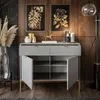 CORTADO GOLD Kommode KSZ104 mit Schubladen grau Produktbild-Vorschau 2