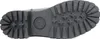 The sole of a black boot is shown against a white background. Voir les images du produit