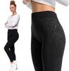 Pantalones de yoga para mujer, de cintura alta, corte Vista previa de la imagen del producto 1