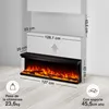 KAMINIO Elektrický krb LEA - Elektrický krb 3 v 1 s Náhľad obrázku produktu 12
