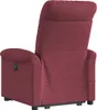 vidaXL Elektrischer Massagesessel mit Aufstehhilfe Weinrot Produktbild-Vorschau 6