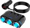 Verk 10067 Rozbočovač pre autozapaľovač 3 x 12/24V + 2x USB Náhľad obrázku produktu 11