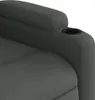 vidaXL Fauteuil relax gris foncé Tissu Voir les images du produit 9