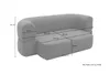 A diagram of a sofa with dimensions indicated by lines and text. Produktbild-Vorschau