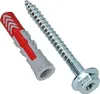 Fischer 25 Stk. Dübel mit Schrauben DUOPOWER 10 x 50 S Produktbild-Vorschau 12