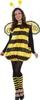 Bienenkostüm für Damen gelb-schwarz - XL / XXL Produktbild-Vorschau 4