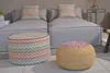 H.O.C.K. Maribel Outdoor Hocker Pouf rund mit Keder Produktbild-Vorschau 4